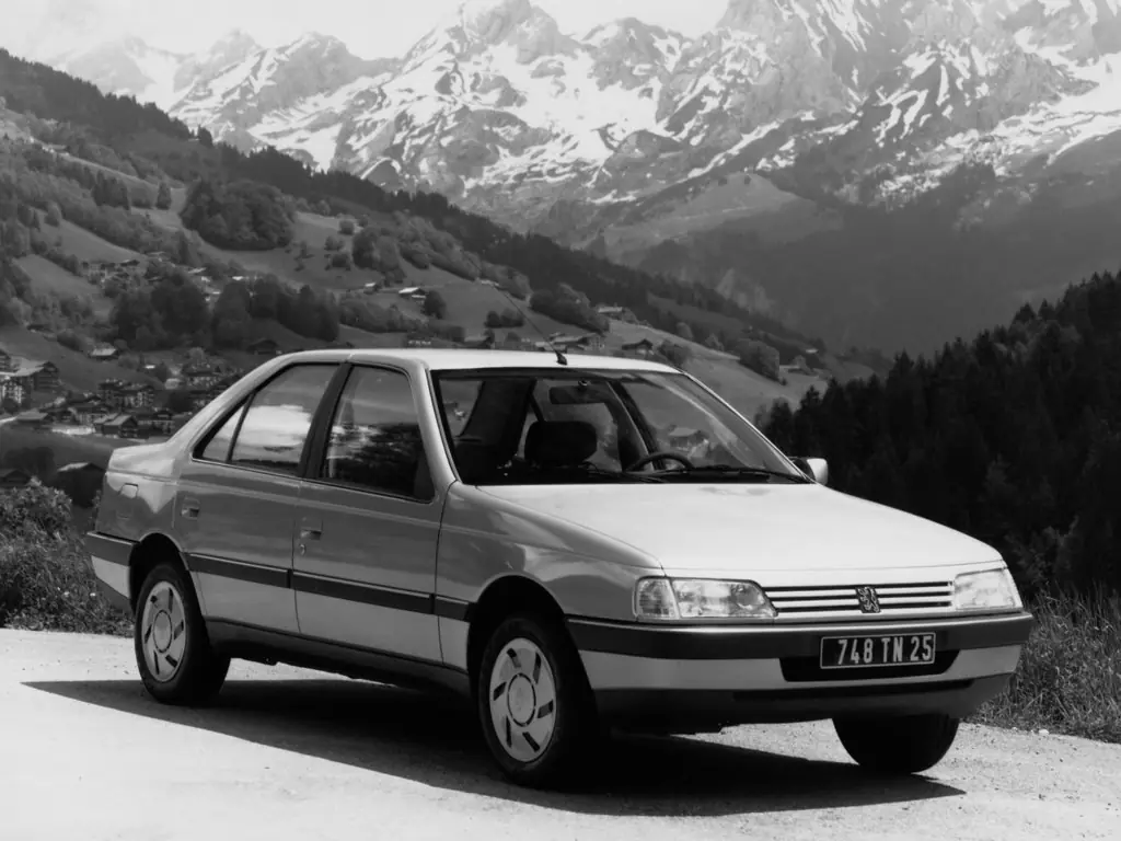 Peugeot 405 (4B) 1 поколение, седан (09.1987 - 02.1993)